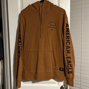 American Eagle Hoodie Brown Medium